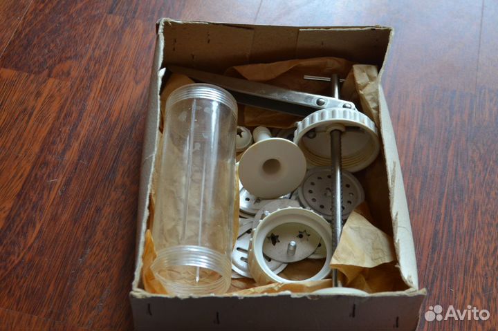 Шприц кондитерский с насадками на запчасти