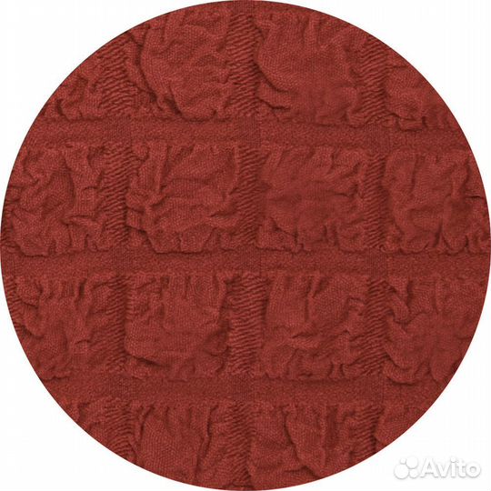 Чехол на диван трехместный универсальный, Терракот