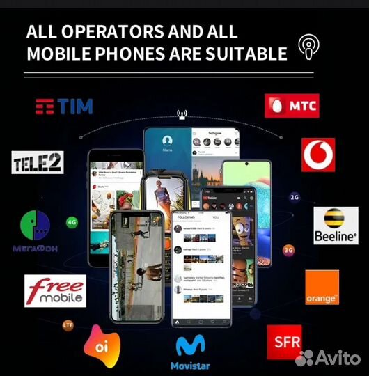 Усилитель мобильной связи GSM 900