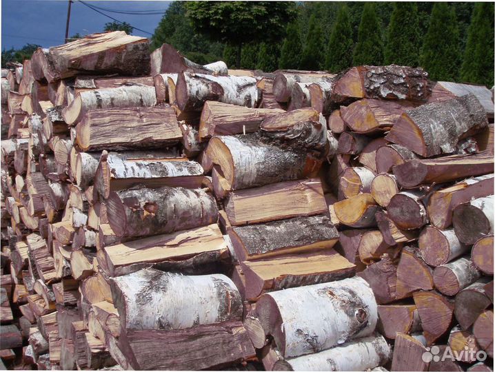 Дрова колотые