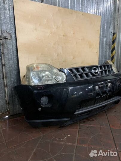 Срез морды Ниссан Икстрейл X-trail T31 галоген