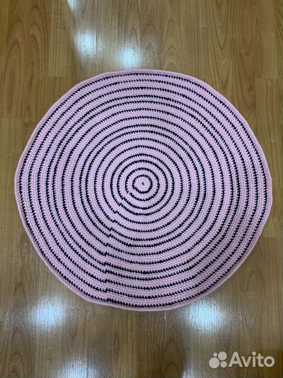 Вязанные коврики крючком