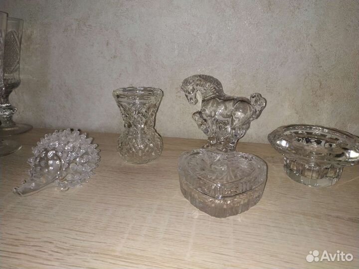 Фужеры хрустальные СССР и т.д