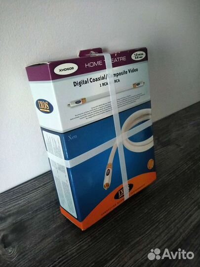 Коаксиальный цифровой аудио кабель ixos spdif RCA