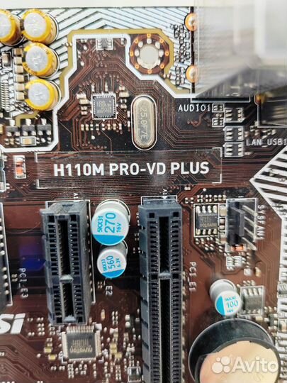 Материнская плата MSI h110 PRO-VD Plus LGA1151