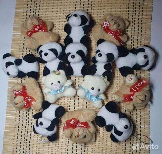 Мишки для букетов, рукоделия, игрушки