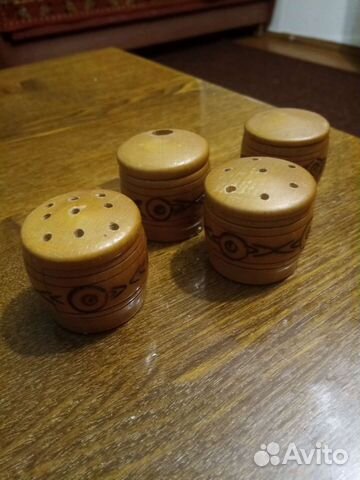 Набор для специй деревянный