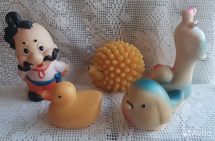 Резиновые игрушки СССР