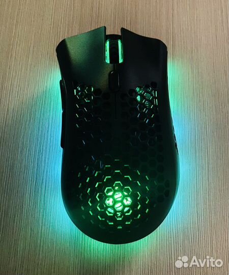 Новая беспроводная мышь K-Snake BM600 (Черная)