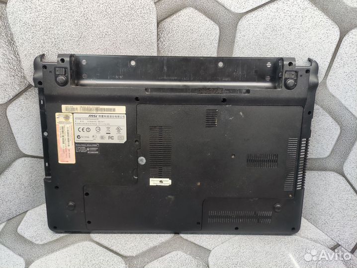 Поддон ноутбука MSI CX640