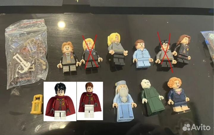 Lego минифигурки Harry Potter