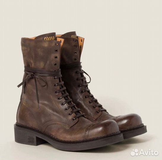 Ботинки женские miu miu