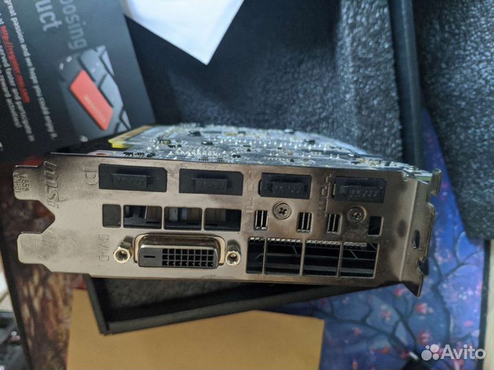 Видеокарта MSI aero ITX GTX 1060 3gb oc edition