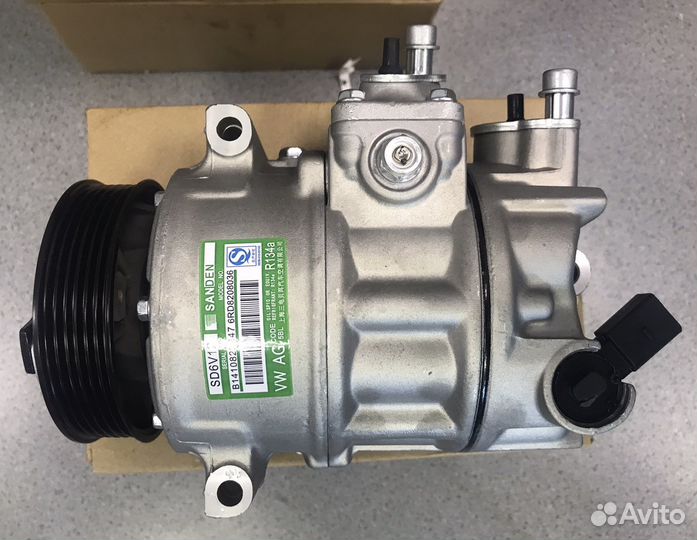 Компрессор кондиционера Volkswagen 1.6 1.8 2.0