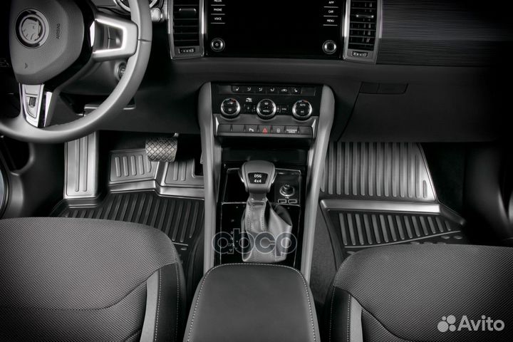 Коврики 3D в салон полиуретан (повышенная износ