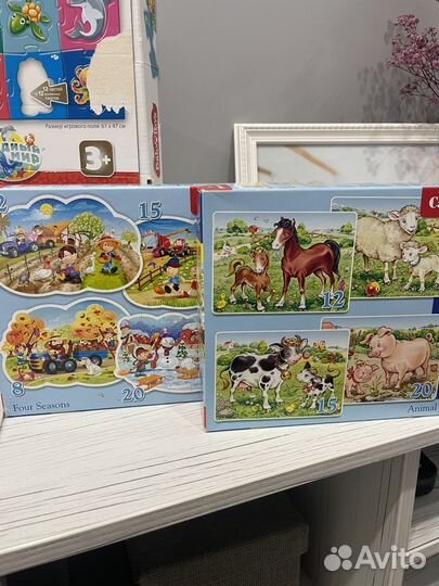 Пазлы для детей 3+
