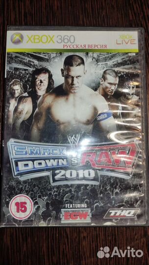Игра SmackDownvsRaw 2010 для Xbox 360