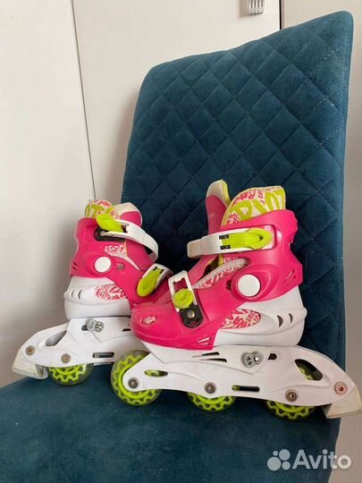 Роликовые коньки детские раздвижные 26-29 р