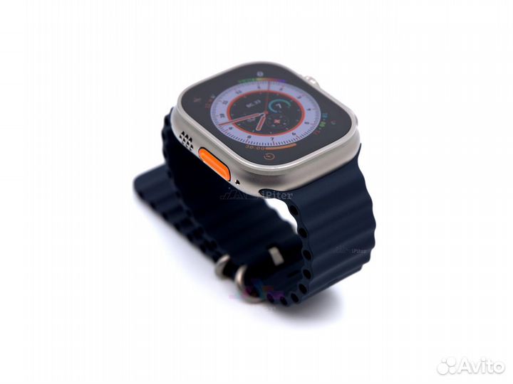Watch Ultra 49 мм Titanium Case with Midnight Ocea