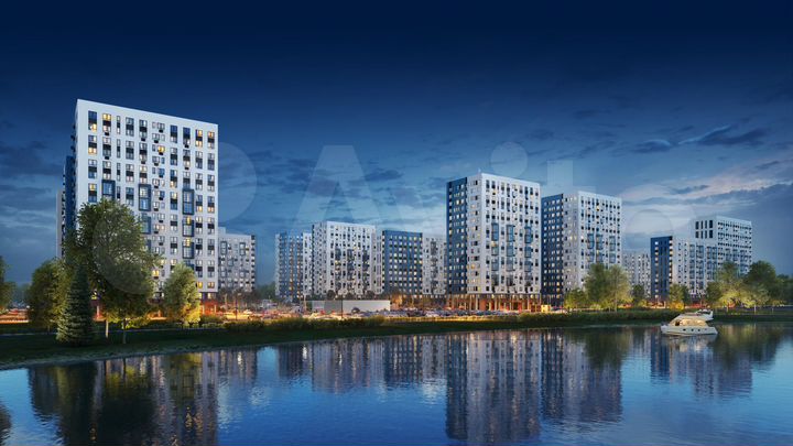 Квартира-студия, 21,4 м², 5/17 эт.