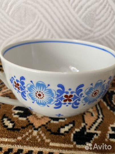 Пасхальный заварочный чайник с чашкой