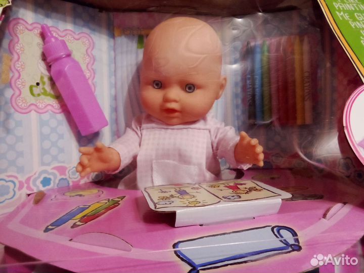 Пупс ок30 см пьет писает новый