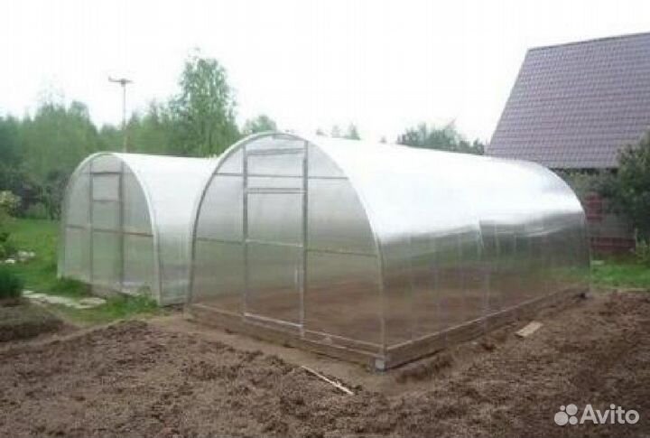 Теплица с чехлом