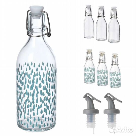 Пробки и банки IKEA Коркен новые