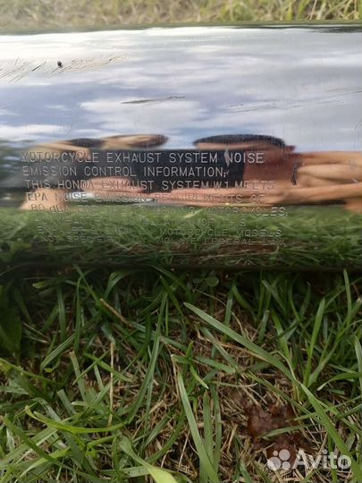 Глушитель Honda shadow
