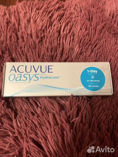 Линзы контактные acuvue oasys 1 day