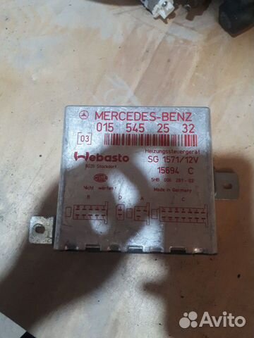 Блок управления webasto Mercedes