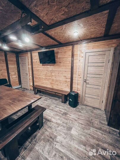 Баня на дровах