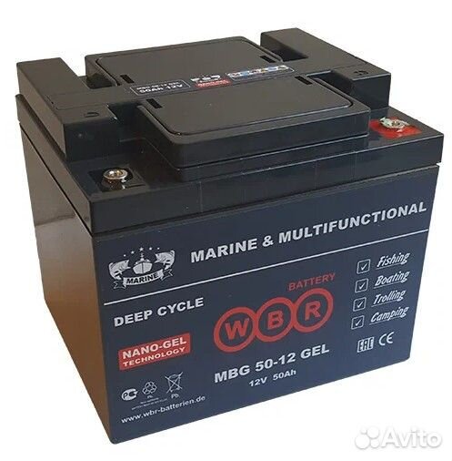 Аккумулятор WBR MBG50-12