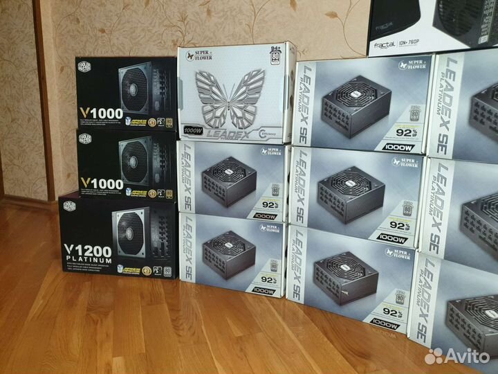 Бп Platinum: SuperFlower, Seasonic, Corsair. Много