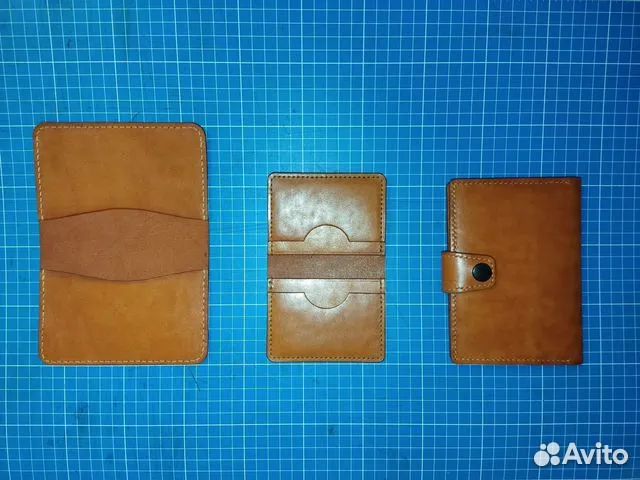 Мужской подарочный набор, кожа, ручная работа