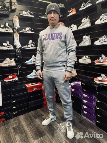 Спортивный костюм на флисе Nike Lakers