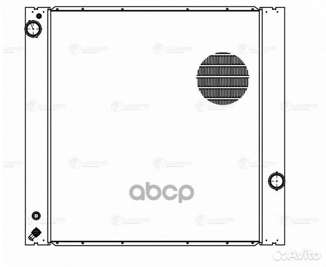 Радиатор охл. для а/м Land Rover Range Rover III