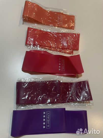 Набор фитнес резинок (5 шт)