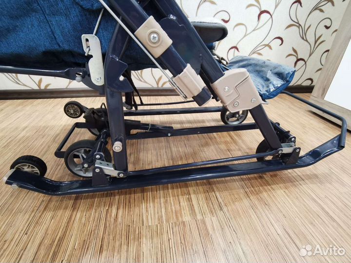 Детские санки коляска ника 7 8