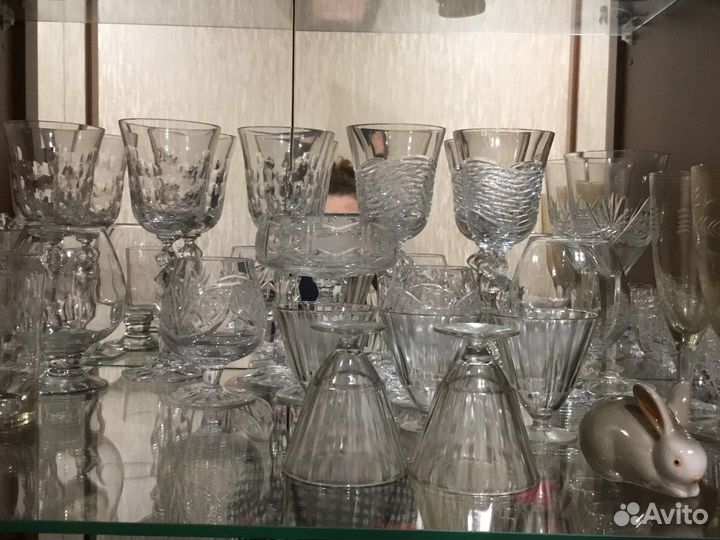 Фужеры. Вазы. Хрусталь