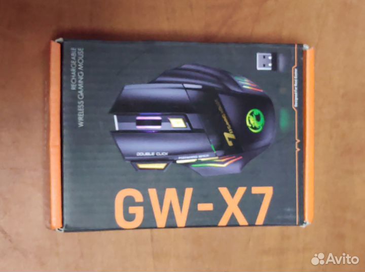 Мышь беспроводная imice GW-X7 (аккумуляторная)