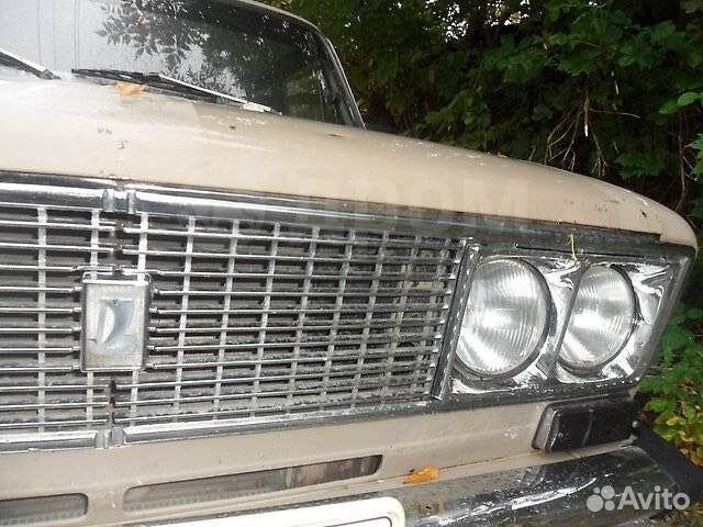 Решетка радиатора хром пластик ваз 2106