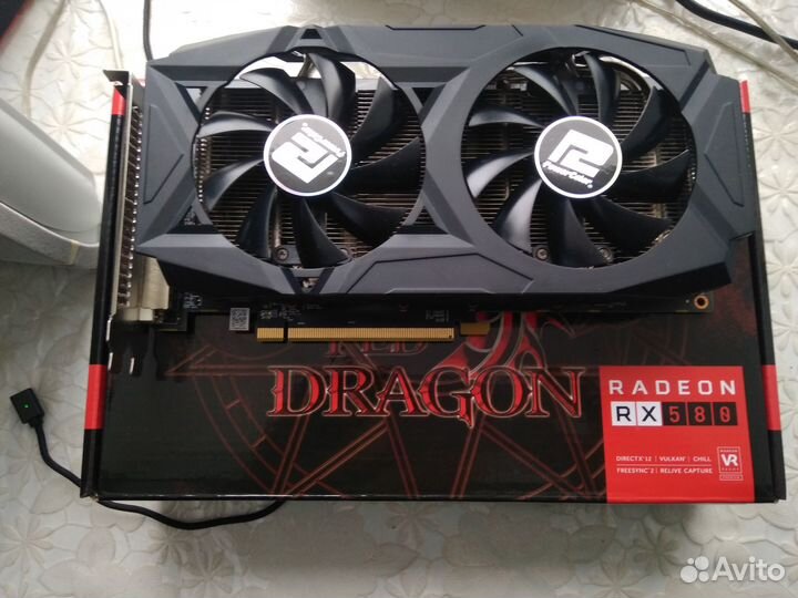 Игровой компьютер с мощной видеокартой RX 580 8 Gb