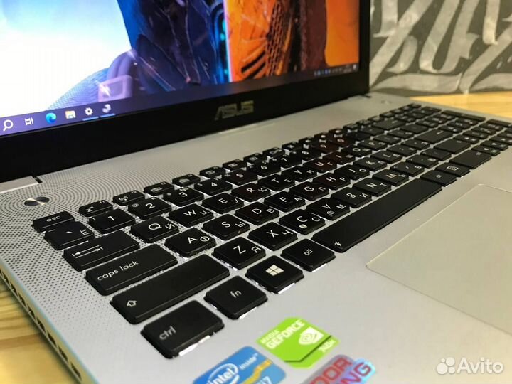 Игровой ноутбук Asus Core-i7/Full-HD/GeForce/8Gb
