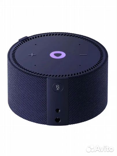 Новая Яндекс Станция мини без часов синяя