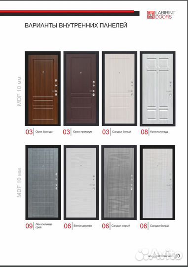 Входные в квартиру / Стальные двери