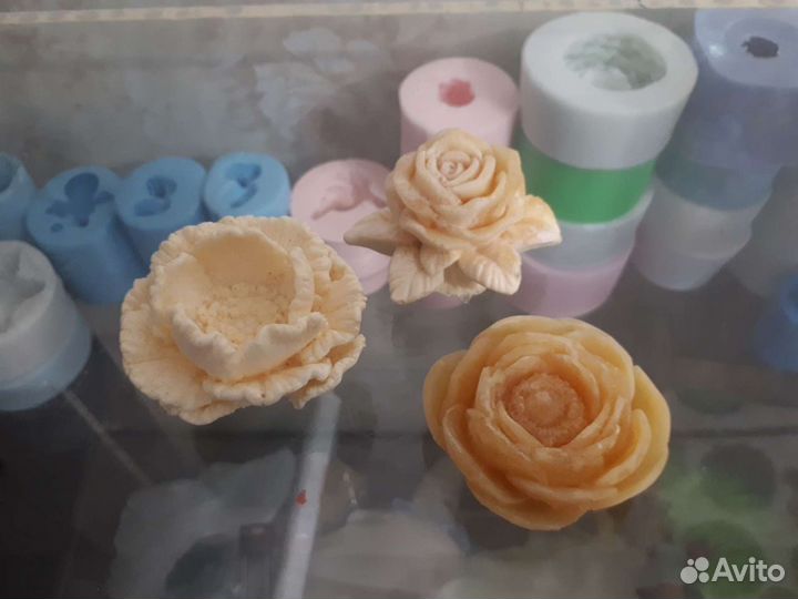 Силиконовые формы для мыло варения