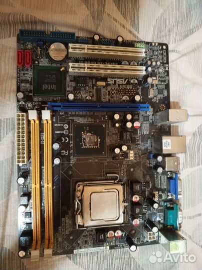Мат плата для пк Asus с процессом