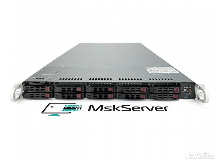 Сервер Supermicro 1028U-TR4 2x E5-2680v4 256Gb