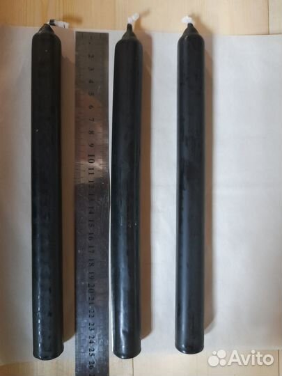 Черные свечи, парафин